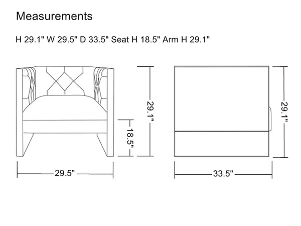 VIG Furniture Divani Casa Carlos Modern Grey Velvet & Gold Accent Chair VGRH-AC-311-GRY