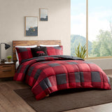 Hudson Valley Cottage/Country 100% Polyester Cozyspun Comforter Set