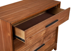 Nova Small Chest in Honey Maple - Fully Assembled Mahogany with Felt Lined Drawer & Dovetail Design
