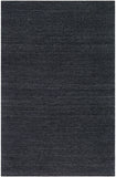 Acacia ACC-2304 Modern Recycled PET Yarn Rug ACC2304-81012 Black, Charcoal 100% Recycled PET Yarn 8'10" x 12'