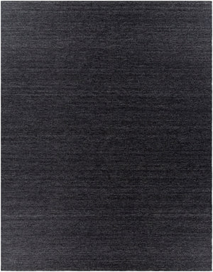 Acacia ACC-2304 Modern Recycled PET Yarn Rug ACC2304-810 Black, Charcoal 100% Recycled PET Yarn 8' x 10'