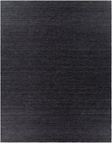Acacia ACC-2304 Modern Recycled PET Yarn Rug ACC2304-810 Black, Charcoal 100% Recycled PET Yarn 8' x 10'