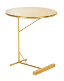 Safavieh Sionne Round C Table Yellow Gold ACC3210A 889048635999