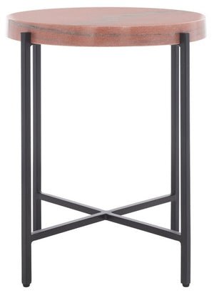 Azula Stone Top Accent Table - Elegant Modern Design for Stylish Living Rooms & Unique Decor Touch