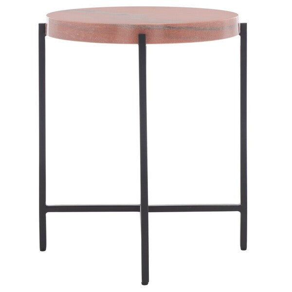 Azula Stone Top Accent Table - Elegant Modern Design for Stylish Living Rooms & Unique Decor Touch