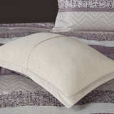 Rhapsody Transitional 100% Polyester 7pcs Jacquard Comforter Set