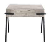 Safavieh Jett Accent Table in Light Grey and Black ACC4201A 889048767065