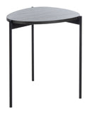 Safavieh Sven Side Table in Dark Grey Oak and Black ACC4203A 889048767072