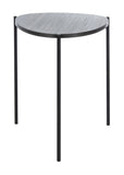 Safavieh Sven Side Table in Dark Grey Oak and Black ACC4203A 889048767072