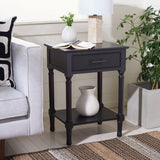 Ryder 1Drw Accent Table Black Wood ACC5713B