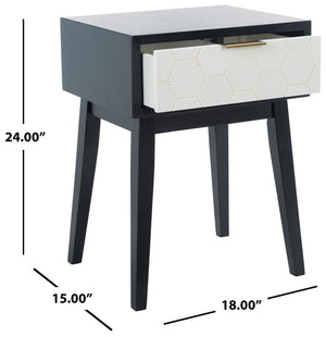 Keya 1 Drawer Accent Table