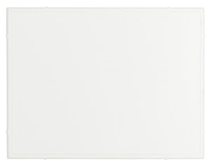 Ahab 2 Drawer 1 Shelf Accent Table White / Gold Wood ACC6606B