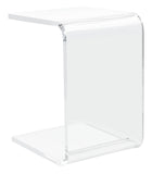 Upton Acrylic Side Table  Clear Acrylic ACC8001A