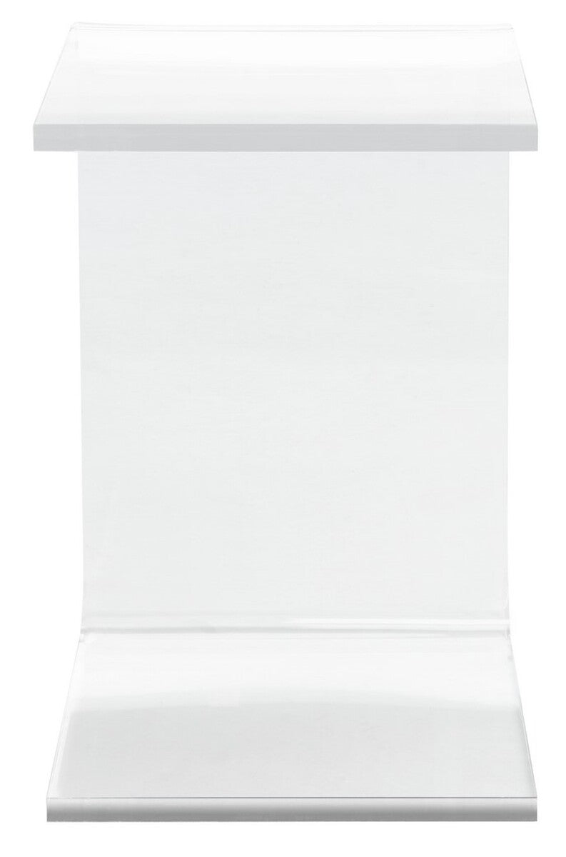 Upton Acrylic Side Table  Clear Acrylic ACC8001A