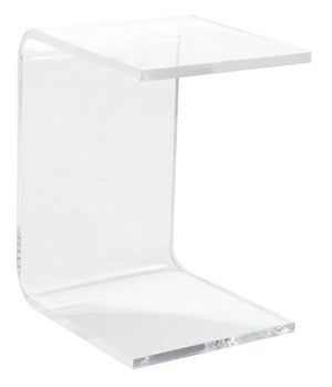 Upton Acrylic Side Table  Clear Acrylic ACC8001A
