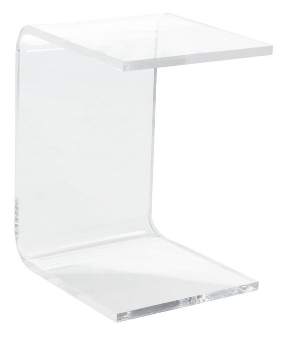 Upton Acrylic Side Table  Clear Acrylic ACC8001A