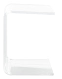 Upton Acrylic Side Table  Clear Acrylic ACC8001A