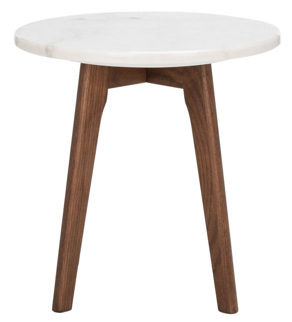 Safavieh Marini Round Marble End Table ACC8100A