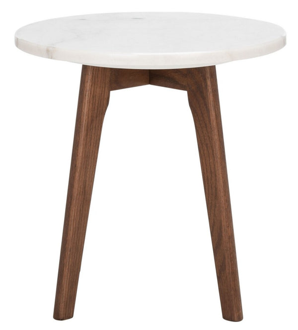 Safavieh Marini Round Marble End Table ACC8100A