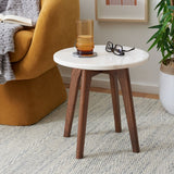 Safavieh Marini Round Marble End Table ACC8100A