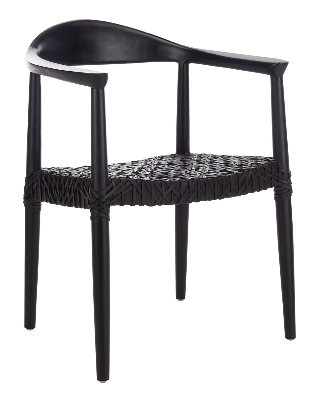 Safavieh Juneau Accent Chair in Black ACH1003D 889048580589