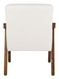 Olyvar Arm Chair White Wood ACH4000A