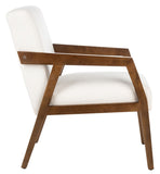 Olyvar Arm Chair White Wood ACH4000A