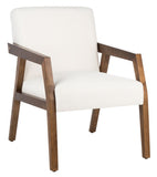 Olyvar Arm Chair White Wood ACH4000A