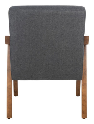 Olyvar Arm Chair Dark Grey Wood ACH4000B