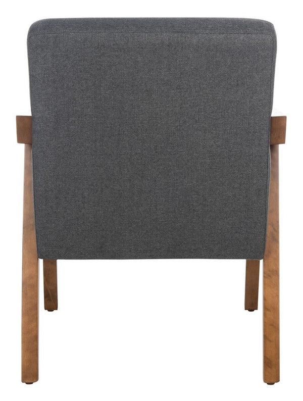 Olyvar Arm Chair Dark Grey Wood ACH4000B