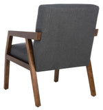 Olyvar Arm Chair Dark Grey Wood ACH4000B