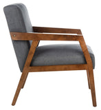 Olyvar Arm Chair Dark Grey Wood ACH4000B