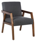 Olyvar Arm Chair Dark Grey Wood ACH4000B