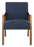 Olyvar Arm Chair Navy Wood ACH4000C