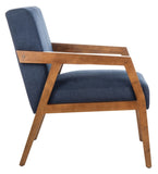 Olyvar Arm Chair Navy Wood ACH4000C