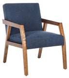 Olyvar Arm Chair Navy Wood ACH4000C