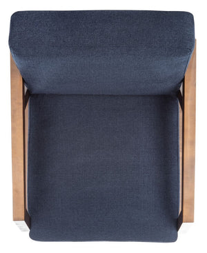 Olyvar Arm Chair Navy Wood ACH4000C