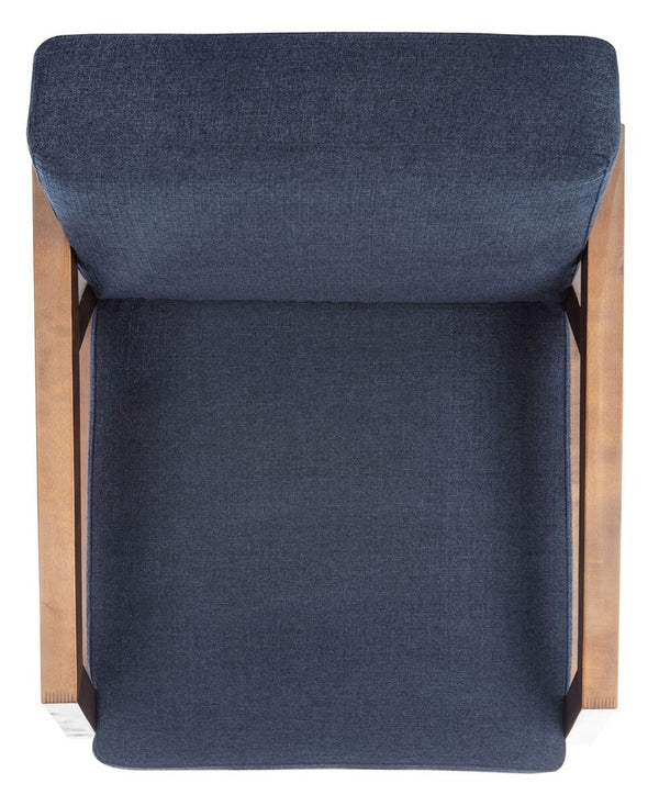 Olyvar Arm Chair Navy Wood ACH4000C