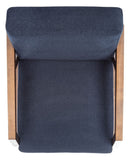 Olyvar Arm Chair Navy Wood ACH4000C