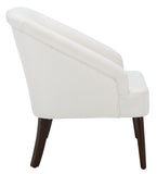 Quenton Accent Chair White Wood ACH4002A