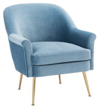 Rodrik Accent Chair Light Blue Wood ACH4005C