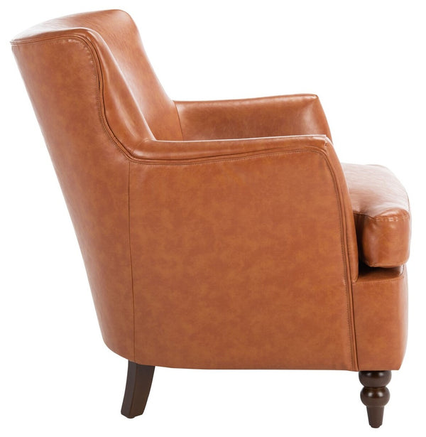 Levin Accent Chair Cognac Wood ACH4008A
