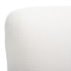 Levin Accent Chair White Wood ACH4008B