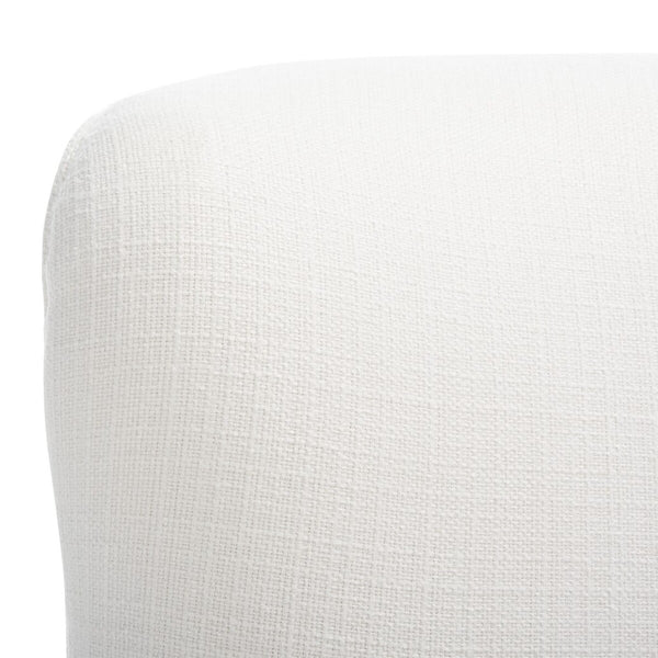 Levin Accent Chair White Wood ACH4008B