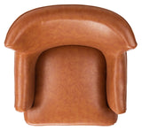 Delfino Accent Chair Cognac Wood ACH4009A