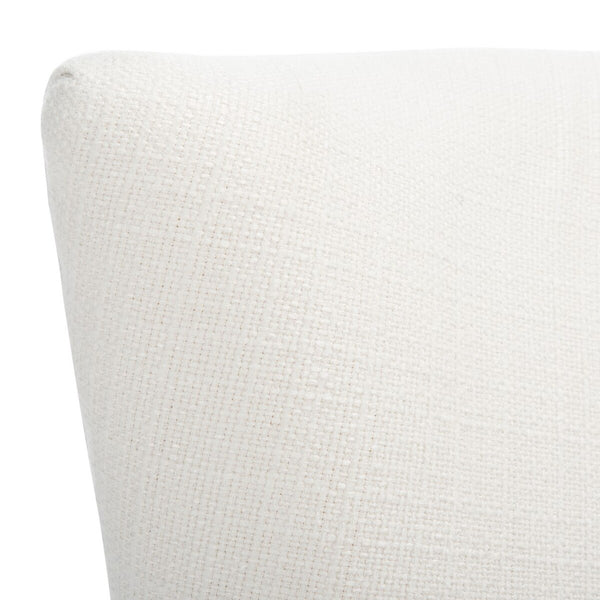 Delfino Accent Chair White Wood ACH4009B