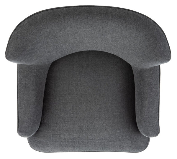 Delfino Accent Chair Dark Grey Wood ACH4009D