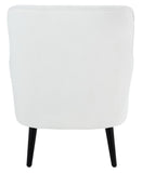 Arlyss Accent Chair White Wood ACH4010B