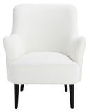 Arlyss Accent Chair White Wood ACH4010B