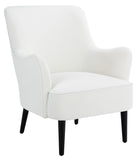 Arlyss Accent Chair White Wood ACH4010B